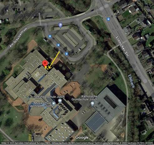 Ein Bild, das Karte, Luftfotografie, Vogelperspektive, Verkehrsknotenpunkt enthält.
Automatisch generierte Beschreibung